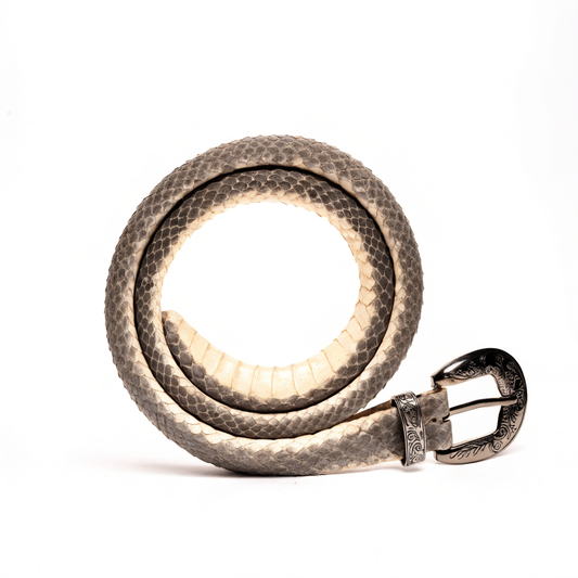 Cobra Natural exotic cowboy belt