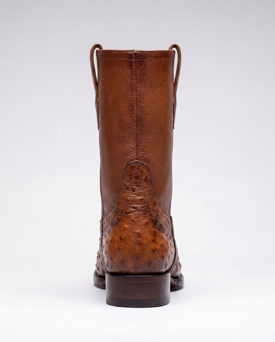 The Cognac boot - rear view