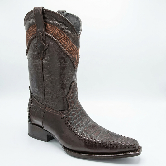 The Deputy genuine bull-neck (cuello de toro) cowboy boot by Outlaw Boot Company